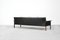 Sofa in Rosewood & Aged Black Leather by Hans Olsen for Cs Møbler, 1960s 5