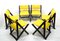 Vintage Folding Side Chairs, 1970s, Set of 6, Image 3