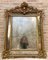 Antique French Louis XVI Gold Leaf Beveled Mirror, 1890 2