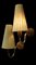 Vintage Wall Sconces in Teak with Lampshades, 1960s, Set of 2 1