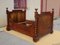 Louis XIII Style Walnut Bed, 1890s 1