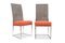 Chromed Steel and Rattan Dining Chairs by A. Milo Baughman for Thayer Coggin, 1970s, Set of 2, Image 3