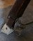 Vintage English Pommel Horse in Suede and Leather, 1950s, Image 8