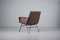 Vintage Sessel aus Braunem Leder, 1950er 6