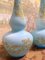 Italienische Türkisfarbene Vintage Soliflower Vasen aus Muranoglas, 2er Set 14