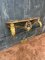 Vintage Console Table in Gilded and Lacquered Iron, 1950 12