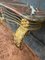 Vintage Console Table in Gilded and Lacquered Iron, 1950 13