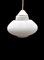 Lampe à Suspension en Verre de Lait Blanc de Philips Holland, 1960s 1