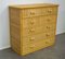 Italian Chest of Drawers in Wicker and Bamboo, 1970s 2