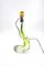 Lampe Swan Verte de Val Saint Lambert 5