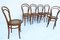 Vintage Dining Chairs from Jacob & Josef Kohn, Set of 6, Image 2