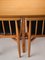 Mid-Century Swedish Table and Chairs in Beech, 1950s, Set of 5, Image 9