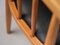 Mid-Century Swedish Table and Chairs in Beech, 1950s, Set of 5, Image 3
