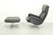 DS231 James Bond High Back Swivel Chair and Ottoman by De Sede, Switzerland, 1960s, Set of 2 14