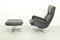 DS231 James Bond High Back Swivel Chair and Ottoman by De Sede, Switzerland, 1960s, Set of 2, Image 14