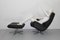 DS231 James Bond High Back Swivel Chair and Ottoman by De Sede, Switzerland, 1960s, Set of 2 4