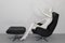 DS231 James Bond High Back Swivel Chair and Ottoman by De Sede, Switzerland, 1960s, Set of 2, Image 6