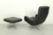 DS231 James Bond High Back Swivel Chair and Ottoman by De Sede, Switzerland, 1960s, Set of 2 10