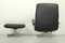 DS231 James Bond High Back Swivel Chair and Ottoman by De Sede, Switzerland, 1960s, Set of 2 9