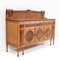 Credenza Art Deco Amsterdamse School in quercia di Spires Amsterdam, anni '20, Immagine 4