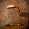 Lámpara de mesa industrial alemana de cuello de ganso, años 50, Imagen 5