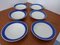 Swedish Stoneware Koka Soup Plates by Hertha Bengtson for Rörstrand, 1960s, Set of 6, Image 1