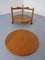 Danish Teak Bar Cart with Removable Tray, 1960s, Image 10