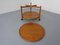 Danish Teak Bar Cart with Removable Tray, 1960s, Image 8