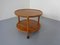Danish Teak Bar Cart with Removable Tray, 1960s 4