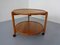 Danish Teak Bar Cart with Removable Tray, 1960s 2