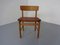Danish Oak & Leather Model 236 Dining Chair by Børge Mogensen for Fredericia, 1950s 1