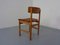 Danish Oak & Leather Model 236 Dining Chair by Børge Mogensen for Fredericia, 1950s, Image 7