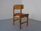Danish Oak & Leather Model 236 Dining Chair by Børge Mogensen for Fredericia, 1950s, Image 6