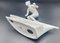 Figura de esquiador de Slalom vintage de porcelana de Royal Dux, años 50, Imagen 7