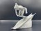 Statuetta da slalom vintage in porcellana di Royal Dux, anni '50, Immagine 3