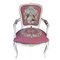 French Louis XV Upholstered Needlework Armchair 8