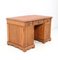Art Nouveau Oak Pedestal Desk by J.J. Terburg & Zoon Arnhem, 1900s 2