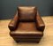 Stately Armchair in Brown Leather by Italsofa, 1970s 9