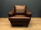 Stately Armchair in Brown Leather by Italsofa, 1970s 10