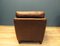 Stately Armchair in Brown Leather by Italsofa, 1970s, Image 3