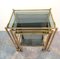 Italian Stackable Tables in Brass, 1960s, Set of 3, Image 2