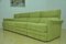 Modulares Sofa aus grünem Cord, 1970er, 4er Set 13