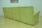 Modulares Sofa aus grünem Cord, 1970er, 4er Set 5