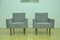 Gray Chenille Armchairs, 1960s, Set of 2, Image 7