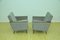 Gray Chenille Armchairs, 1960s, Set of 2 5