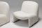 Vintage Alky Chairs in Off-White Fabric by Giancarlo Piretti for Artifort, 1970s, Set of 2 8