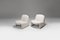 Vintage Alky Chairs in Off-White Fabric by Giancarlo Piretti for Artifort, 1970s, Set of 2 2