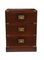 Chest of Drawers with Brass Corners and Flush Handles by Kennedy for Harrods 6