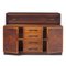 Art Deco Amsterdam School Sideboard in Walnut and Oak, 1920s, Image 4