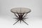 Brutalist Circular Coffee Table, 1960 1